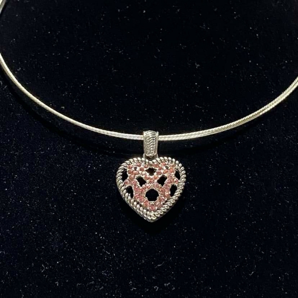 Napier Princess Diana Heart Earrings Necklace Set